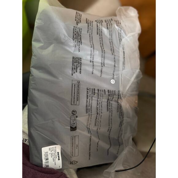 Skims Boyfriend Fleece Half Zip Pullover Size Small Zircon - Picture 3 of 4